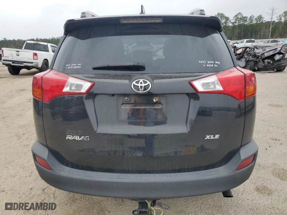 2013 Toyota RAV4 XLE with VIN 2T3WFREV8DW017759, listed as a Copart auction lot 47733605 with 109,658 mi miles and Salvage Title. Bid and sale history available at carsss.com. Image 6.
