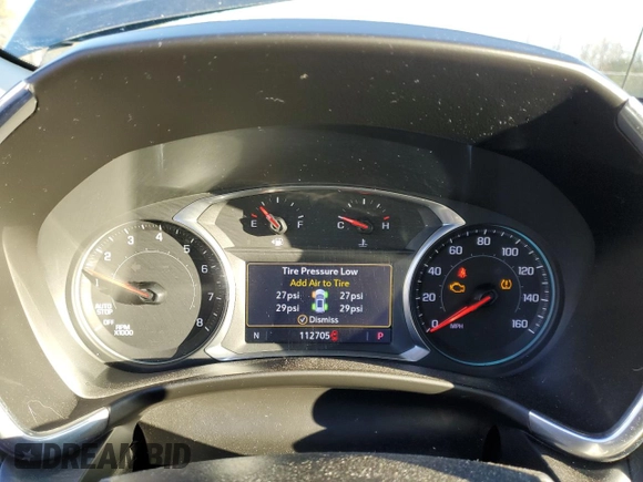 2019 Chevrolet Equinox LT with VIN 2GNAXVEX9K6130153, listed as a Copart auction lot 89354165 with 112,705 mi miles and Salvage Title. Bid and sale history available at carsss.com. Image 9.