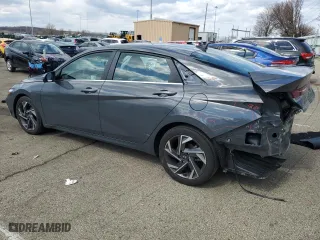 2024 Hyundai Elantra Limited with VIN KMHLP4DG5RU698372, listed as a Copart auction lot 50301235 with 13,079 mi miles and Salvage Title. Bid and sale history available at carsss.com. Image 2.