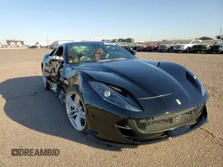2020 Ferrari 812 z VIN ZFF83CLA6L0252213, wystawiony jako Copart lot #85585314 z przebiegiem 4 525 mil mil oraz Szkoda całkowita • Salvage title. Historia ofert i sprzedaży dostępna na DreamBid. Obrazek 11.