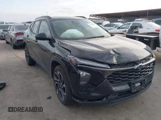2025 Chevrolet Trax 2RS with VIN KL77LJEP1SC101628, listed as a IAAI auction lot 41585757 with 11,000 mi miles. Bid and sale history available at carsss.com. Image 1.