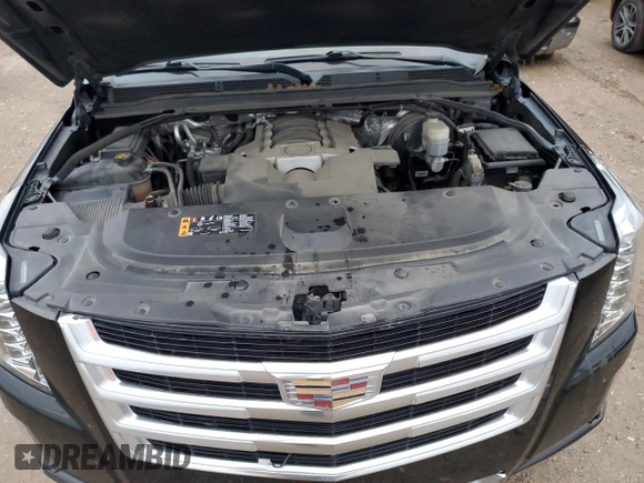 2017 Cadillac Escalade Premium Luxury with VIN 1GYS3CKJ4HR337750, listed as a Copart auction lot 87628035 with 107,142 mi miles and Clean title. Bid and sale history available at DreamBid. Image 12.