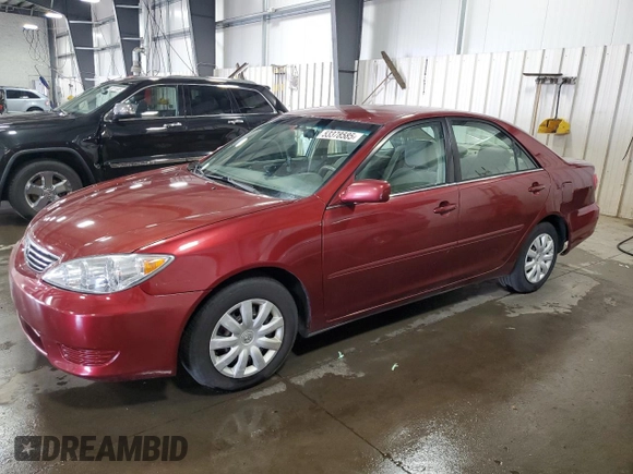 2006 Toyota Camry STD with VIN 4T1BE30K86U161139, listed as a Copart auction lot 53378585 with 180,273 mi miles and Salvage Title. Bid and sale history available at DreamBid. Image 1.