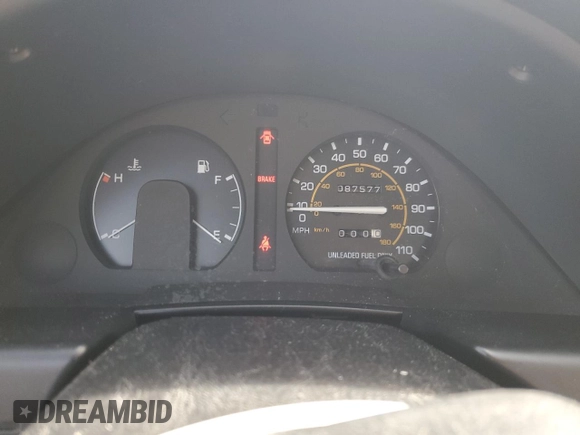 1992 Toyota Tercel z VIN JT2EL43B1N0209927, wystawiony jako Copart lot #57595275 z przebiegiem 87 577 mil mil oraz Tytuł czysty. Historia ofert i sprzedaży dostępna na DreamBid. Obrazek 9.