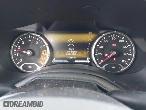 2022 Jeep Renegade Trailhawk with VIN ZACNJDC16NPN46704, listed as a IAAI auction lot 41648262 with 21,358 mi miles and . Bid and sale history available at DreamBid. Image 7.