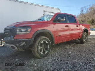2020 Ram 1500 Rebel with VIN 1C6SRFLT8LN422071, listed as a Copart auction lot 45858855 with Not provided miles and Salvage title. Bid and sale history available at DreamBid. Image 1.