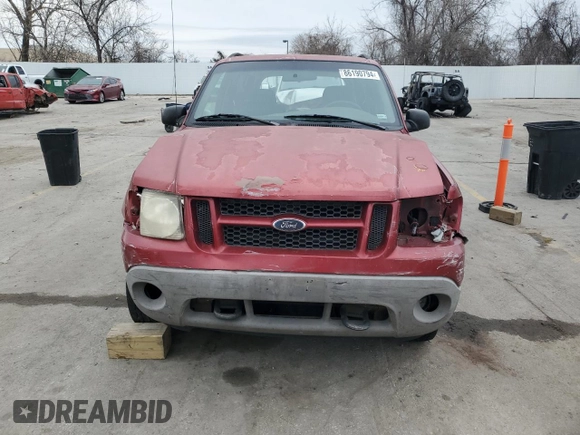 2001 Ford Explorer Sport with VIN 1FMYU70E71UC62227, listed as a Copart auction lot 86190794 with 253,485 mi miles and Salvage title. Bid and sale history available at DreamBid. Image 5.