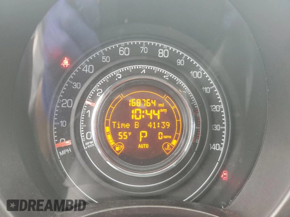 2012 FIAT 500 Sport z VIN 3C3CFFBR7CT186741, wystawiony jako Copart lot #58833045 z przebiegiem 168 764 mil mil oraz Tytuł czysty. Historia ofert i sprzedaży dostępna na DreamBid. Obrazek 9.