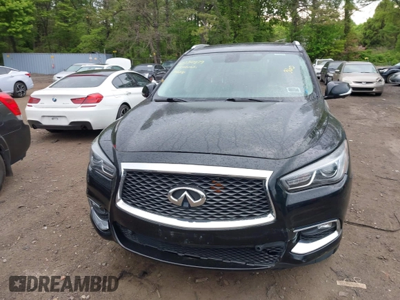 2017 Infiniti QX60 with VIN 5N1DL0MM6HC503852, listed as a IAAI auction lot 42236879 with 159,563 mi miles and . Bid and sale history available at DreamBid. Image 12.