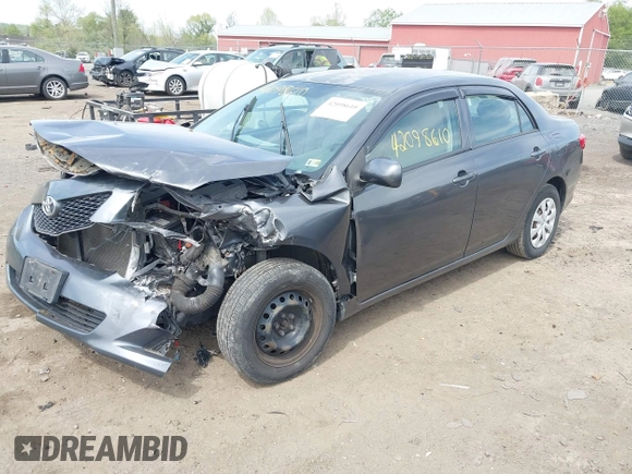 2009 Toyota Corolla with VIN 2T1BU40E39C171098, listed as a IAAI auction lot 42098610 with 113,468 mi miles and . Bid and sale history available at carsss.com. Image 2.