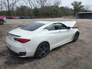 2018 Infiniti Q60 Luxe with VIN JN1EV7EK7JM340110, listed as a IAAI auction lot 41549889 with 114,012 mi miles and . Bid and sale history available at DreamBid. Image 4.