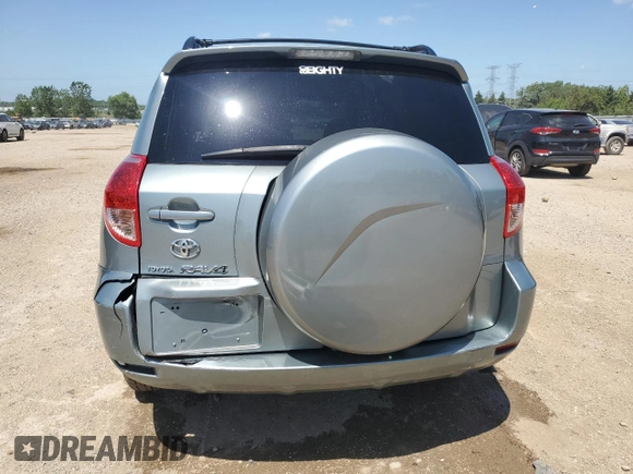 2008 Toyota RAV4 Limited with VIN JTMZK31V986011942, listed as a Copart auction lot 60715435 with 73,992 mi miles and Salvage title. Bid and sale history available at DreamBid. Image 6.