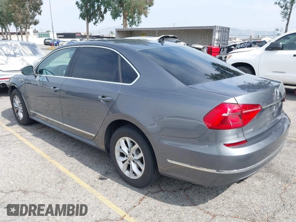 2016 Volkswagen Passat S with VIN 1VWAT7A36GC031403, listed as a IAAI auction lot 42371103 with 86,454 mi miles and . Bid and sale history available at DreamBid. Image 3.