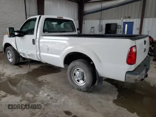 2015 Ford F-250 XL with VIN 1FTBF2A65FEB10141, listed as a Copart auction lot 65227535 with 163,790 mi miles and Salvage title. Bid and sale history available at DreamBid. Image 2.