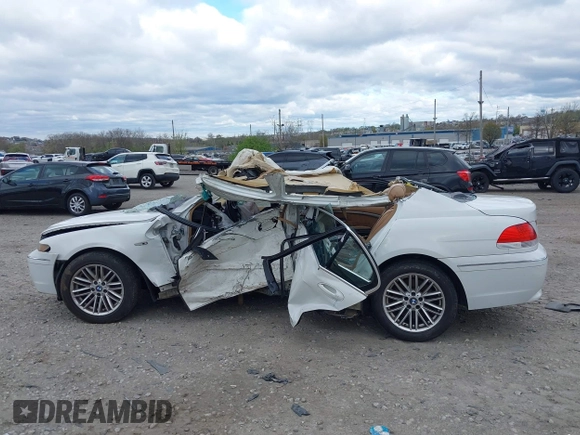 2004 BMW 7 Series 745Li with VIN WBAGN63554DS54633, listed as a IAAI auction lot 42050972 with Not Provided miles and . Bid and sale history available at carsss.com. Image 15.