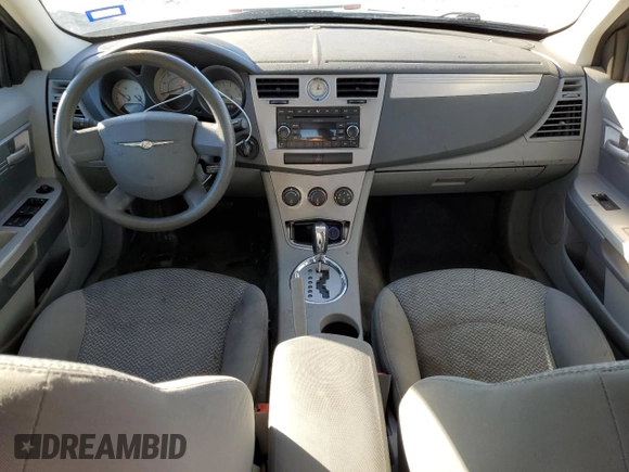 2008 Chrysler Sebring LX with VIN 1C3LC46K48N208793, listed as a Copart auction lot 81047004 with 167,791 mi miles and Salvage Title. Bid and sale history available at carsss.com. Image 8.