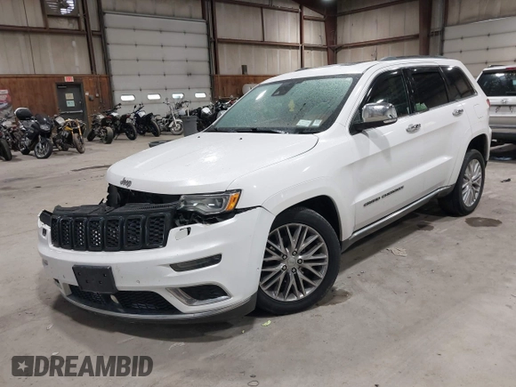 2018 Jeep Grand Cherokee Summit with VIN 1C4RJFJG7JC241007, listed as a IAAI auction lot 42336629 with 83,905 mi miles and . Bid and sale history available at DreamBid. Image 2.