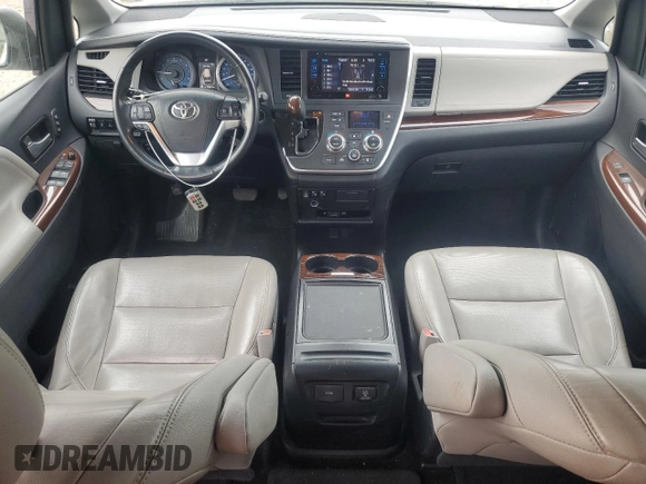 2015 Toyota Sienna Limited with VIN 5TDDK3DCXFS114465, listed as a Copart auction lot 54155605 with 105,937 mi miles and Salvage Title. Bid and sale history available at DreamBid. Image 8.