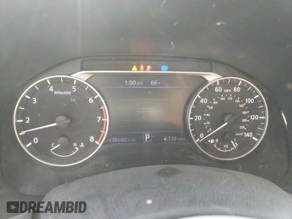 2019 Nissan Altima 2.5 SV with VIN 1N4BL4DV0KC202325, listed as a Copart auction lot 47789745 with 136,660 mi miles and Salvage Title. Bid and sale history available at carsss.com. Image 9.