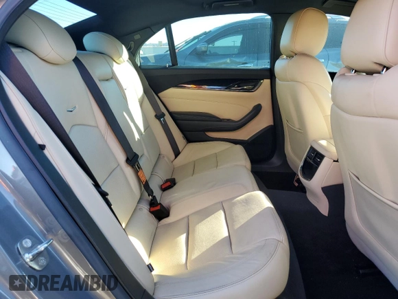 2017 Cadillac CTS Luxury RWD with VIN 1G6AR5SS8H0163564, listed as a Copart auction lot 41536995 with 90,666 mi miles and Salvage Title. Bid and sale history available at DreamBid. Image 10.