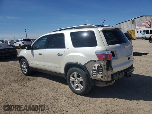 2009 GMC Acadia SLT2 z VIN 1GKEV33D39J210031, wystawiony jako Copart lot #50052345 z przebiegiem 195 945 mil mil oraz Szkoda całkowita • Salvage title. Historia ofert i sprzedaży dostępna na DreamBid. Obrazek 2.