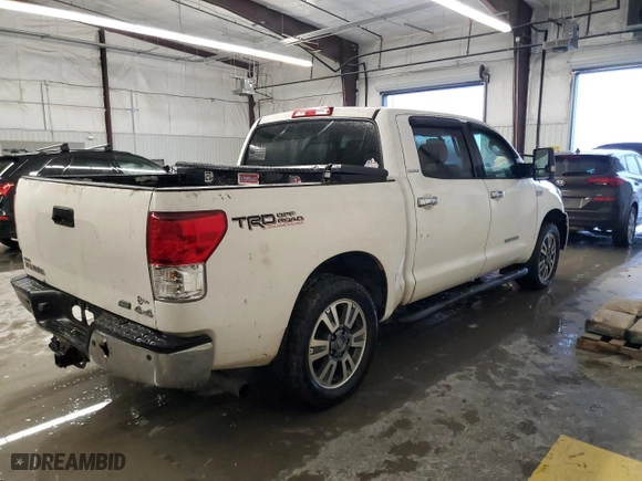 2010 Toyota Tundra 4WD Truck LTD with VIN 5TFHW5F14AX096156, listed as a Copart auction lot 44597115 with 171,158 mi miles and Salvage Title. Bid and sale history available at carsss.com. Image 3.