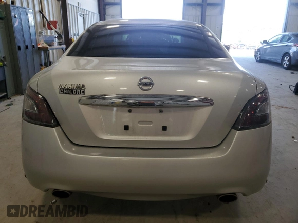 2013 Nissan Maxima S with VIN 1N4AA5AP5DC824838, listed as a Copart auction lot 51995605 with 168,327 mi miles and Salvage Title. Bid and sale history available at DreamBid. Image 6.