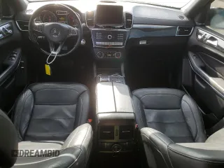 2019 Mercedes-Benz GLS 550 with VIN 4JGDF7DE6KB223645, listed as a Copart auction lot 61130865 with 105,894 mi miles and Salvage title. Bid and sale history available at DreamBid. Image 8.