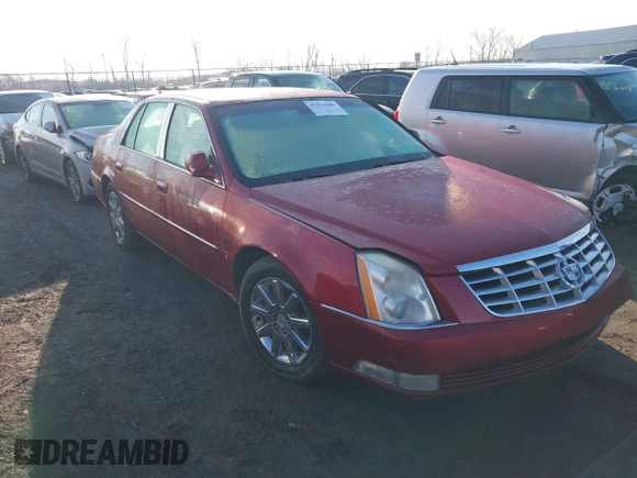 2009 Cadillac DTS w/1SA with VIN 1G6KD57Y69U101963, listed as a IAAI auction lot 41674989 with 126,564 mi miles. Bid and sale history available at carsss.com. Image 1.