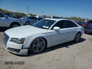 2013 Audi A8 3.0L z VIN WAUAGAFD0DN003499, wystawiony jako Copart lot #71652404 z przebiegiem Nie podano mil oraz Szkoda całkowita • Salvage title. Historia ofert i sprzedaży dostępna na DreamBid. Obrazek 1.