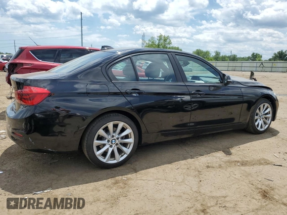 2017 BMW 3 Series 320i xDrive with VIN WBA8E5G37HNU43470, listed as a Copart auction lot 63482795 with 111,647 mi miles and Salvage title. Bid and sale history available at DreamBid. Image 3.