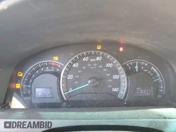 2012 Toyota Camry L with VIN 4T1BF1FK7CU602330, listed as a Copart auction lot 47008465 with 110,377 mi miles and Salvage Title. Bid and sale history available at carsss.com. Image 9.
