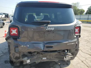 2019 Jeep Renegade Sport with VIN ZACNJBAB5KPJ94808, listed as a Copart auction lot 61771695 with 195,788 mi miles and Salvage title. Bid and sale history available at DreamBid. Image 6.