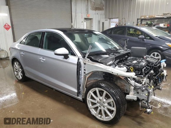 2016 Audi A3 2.0T Premium Plus with VIN WAUE8GFF9G1032028, listed as a Copart auction lot 73395923 with 23,067 mi miles. Bid and sale history available at carsss.com. Image 4.