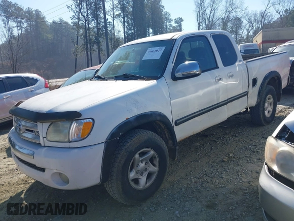 2003 Toyota Tundra SR5 with VIN 5TBBT44133S360948, listed as a IAAI auction lot 41660040 with 213,974 mi miles and . Bid and sale history available at DreamBid. Image 2.