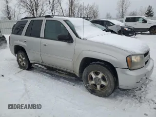 2007 Chevrolet TrailBlazer LT with VIN 1GNDT13S772177646, listed as a Copart auction lot 45743315 with 213,252 mi miles and Salvage Title. Bid and sale history available at DreamBid. Image 4.
