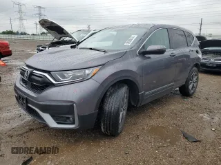 2020 Honda CR-V EX with VIN 5J6RW2H53LL020211, listed as a Copart auction lot 58980435 with 39,508 mi miles and Salvage title. Bid and sale history available at DreamBid. Image 1.