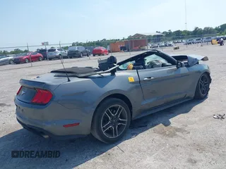 2021 Ford Mustang EcoBoost with VIN 1FATP8UH2M5130965, listed as a IAAI auction lot 39360024 with Not Provided miles and . Bid and sale history available at carsss.com. Image 4.