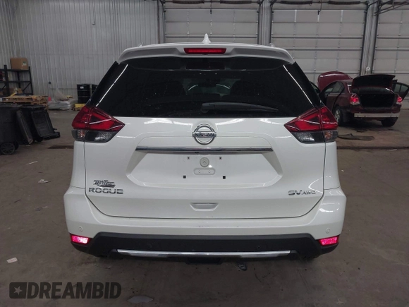 2019 Nissan Rogue SL with VIN 5N1AT2MV2KC752129, listed as a IAAI auction lot 41685196 with 62,288 mi miles. Bid and sale history available at carsss.com. Image 16.