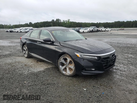 2019 Honda Accord Touring with VIN 1HGCV2F93KA017745, listed as a Copart auction lot 59694165 with Not provided miles and Salvage title. Bid and sale history available at DreamBid. Image 4.