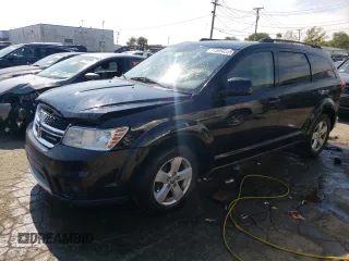 2012 Dodge Journey SXT z VIN 3C4PDDBG0CT141629, wystawiony jako Copart lot #71365434 z przebiegiem 185 780 mil mil oraz Szkoda całkowita • Salvage title. Historia ofert i sprzedaży dostępna na DreamBid. Obrazek 1.