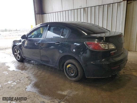 2013 Mazda Mazda3 i SV with VIN JM1BL1TG3D1825884, listed as a Copart auction lot 51898205 with 0 mi miles and Salvage Title. Bid and sale history available at carsss.com. Image 2.