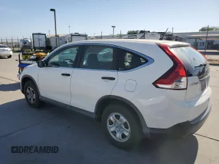 2012 Honda CR-V LX with VIN 5J6RM3H33CL019974, listed as a Copart auction lot 59207185 with 103,430 mi miles and Salvage title. Bid and sale history available at DreamBid. Image 2.