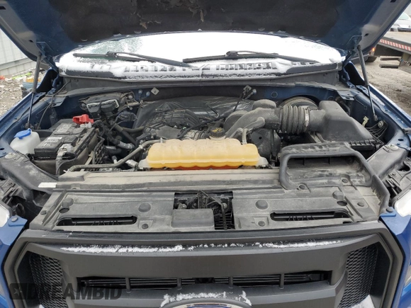 2017 Ford F-150 XL with VIN 1FTEX1C80HKC89714, listed as a Copart auction lot 47952195 with 84,123 mi miles and Salvage Title. Bid and sale history available at carsss.com. Image 11.