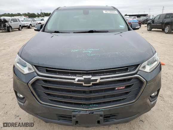 2019 Chevrolet Traverse RS with VIN 1GNERJKW3KJ307959, listed as a Copart auction lot 45130605 with 141,636 mi miles and Salvage Title. Bid and sale history available at carsss.com. Image 5.
