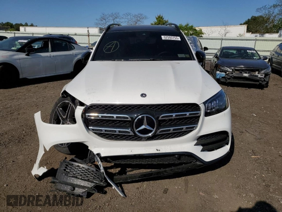 2022 Mercedes-Benz GLS with VIN 4JGFF5KE9NA734616, listed as a Copart auction lot 52593753 with 8,148 mi miles. Bid and sale history available at carsss.com. Image 5.