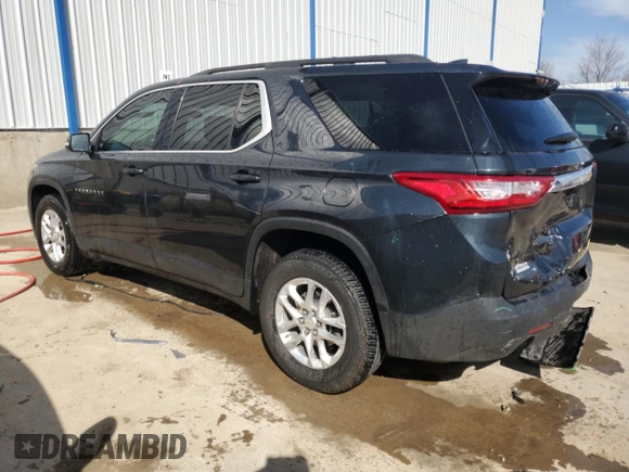 2021 Chevrolet Traverse LT Cloth z VIN 1GNERGKW2MJ122517, wystawiony jako Copart lot #48918465 z przebiegiem 36 888 mil mil oraz Szkoda całkowita • Salvage title. Historia ofert i sprzedaży dostępna na DreamBid. Obrazek 2.