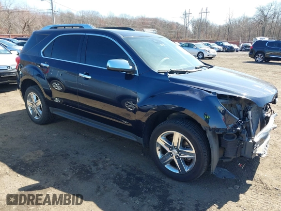 2015 Chevrolet Equinox LTZ with VIN 2GNFLHE32F6202963, listed as a IAAI auction lot 41823503 with 130,977 mi miles and . Bid and sale history available at DreamBid. Image 1.