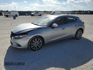 2017 Mazda 3 Grand Touring with VIN JM1BN1M33H1105397, listed as a Copart auction lot 86052334 with 21,578 mi miles and Salvage Title. Bid and sale history available at DreamBid. Image 1.