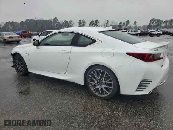 2015 Lexus RC 350 F Sport z VIN JTHHE5BC8F5004655, wystawiony jako Copart lot #44227755 z przebiegiem 120 964 mil mil oraz Szkody całkowita. Historia ofert i sprzedaży dostępna na DreamBid. Obrazek 2.